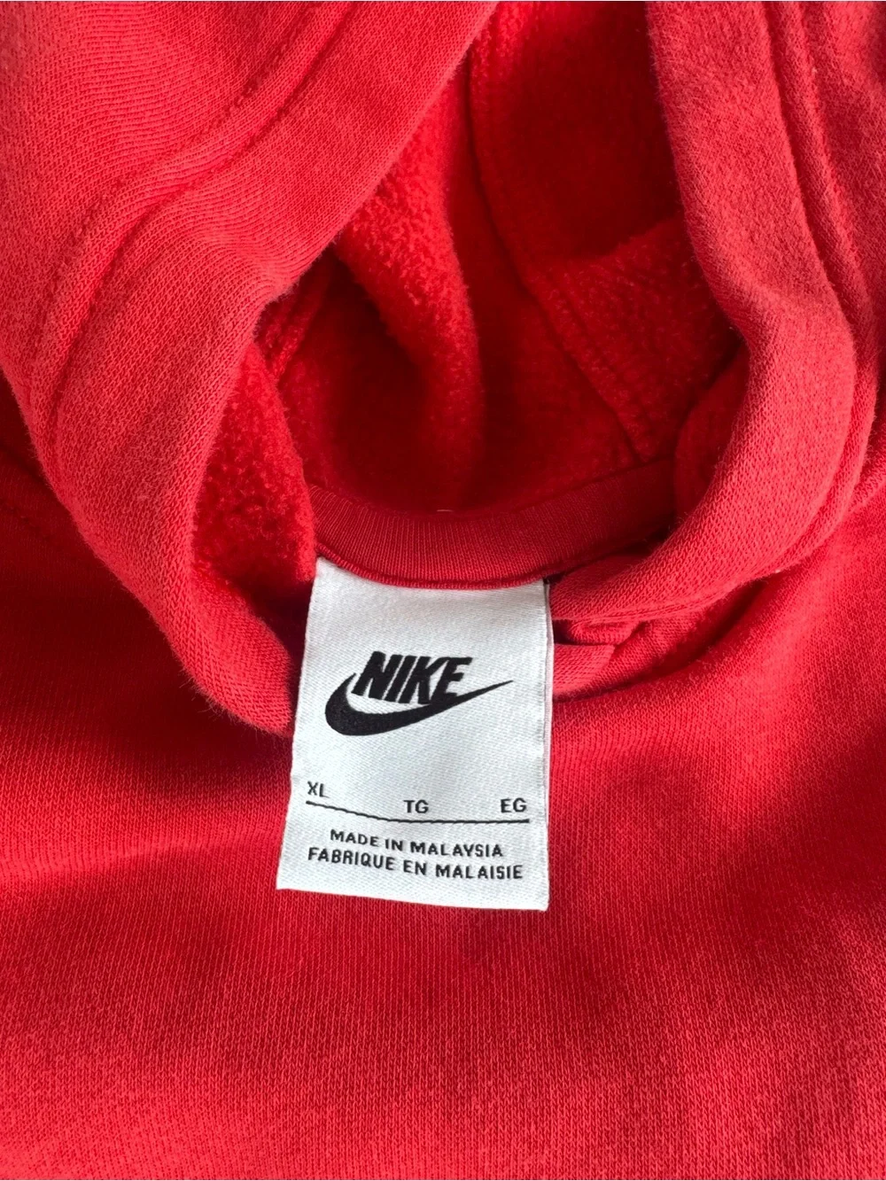 Nike Red Hoodie Big Kid XL